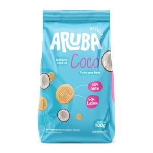 Biscoito Doce Coco Sem Glúten 100g