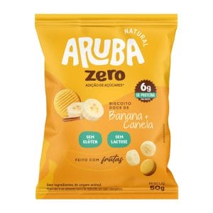 Biscoito Doce Zero Banana com Canela 50g
