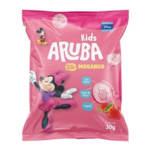 Biscoito Kids Minnie Morango Sem Glúten 30g