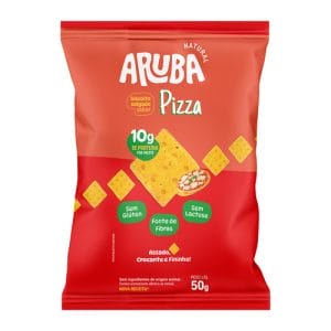 Biscoito Snack Proteico Pizza Sem Glúten 50g