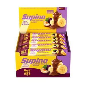 Barra de Frutas Supino Zero Ameixa Caixa com 20un de 24g