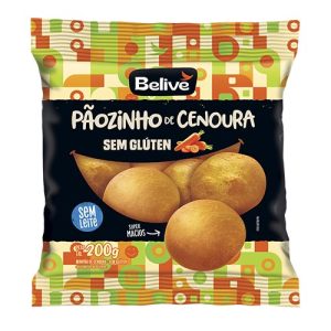 Pãozinho de Cenoura Sem Glúten 200g