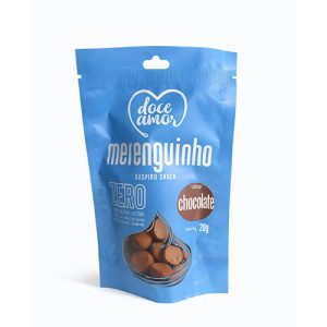 Merenguinho Chocolate Sachê Zero Açúcar 20g