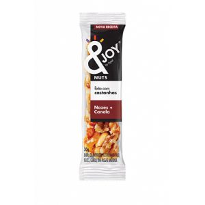 Barra Mixed Nuts Nozes e Canela Caixa com 12 un de 30g