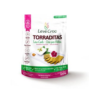 Torraditas Low Carb Ora-Pro-Nóbis Sem Glúten 120g