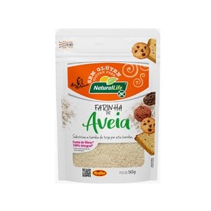 Farinha de Aveia Sem Glúten 165g
