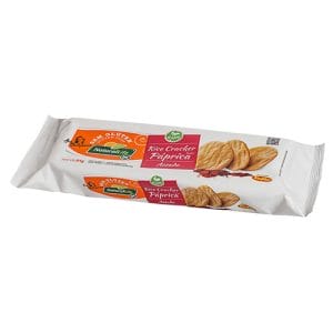 Rice Cracker Páprica Assado Sem Glúten Vegano 84g