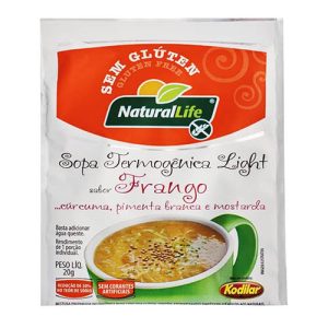 Sopa Termogênica Light Franco Sem Glúten Caixa com 12 un de 20g