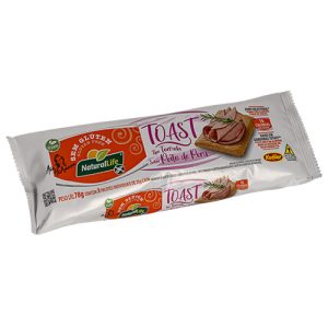 Torrada Toast Peito de Peru Sem Glúten 78g