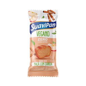 Bolinho Vegano Maçã com Canela Caixa com 12 un de 35g