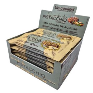Snack de Pìstacchio Sem açúcar Caixa com 12un de 30g